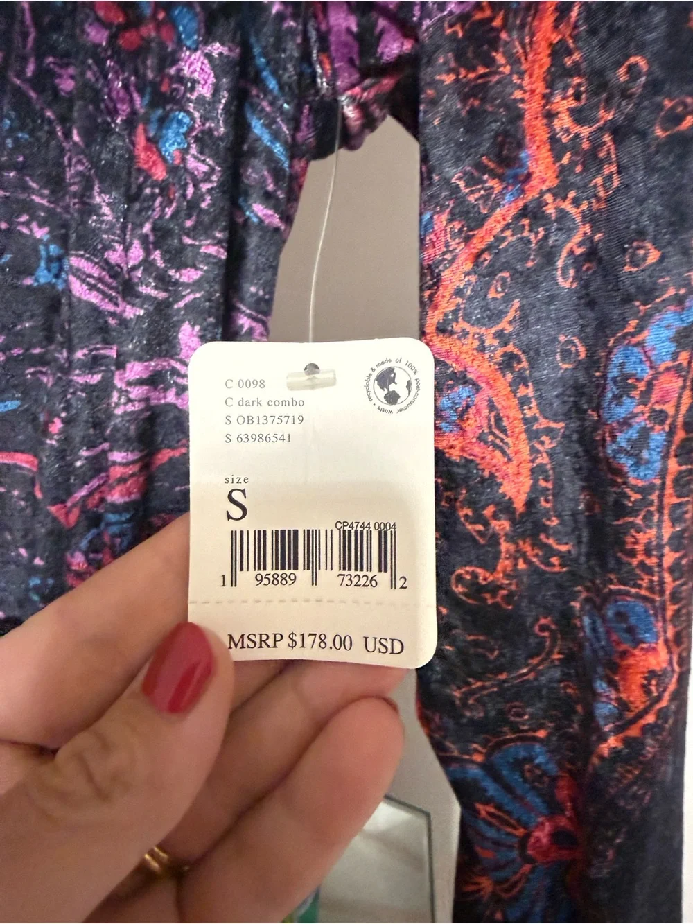 Free People Giselle Velvet Jumpsuit